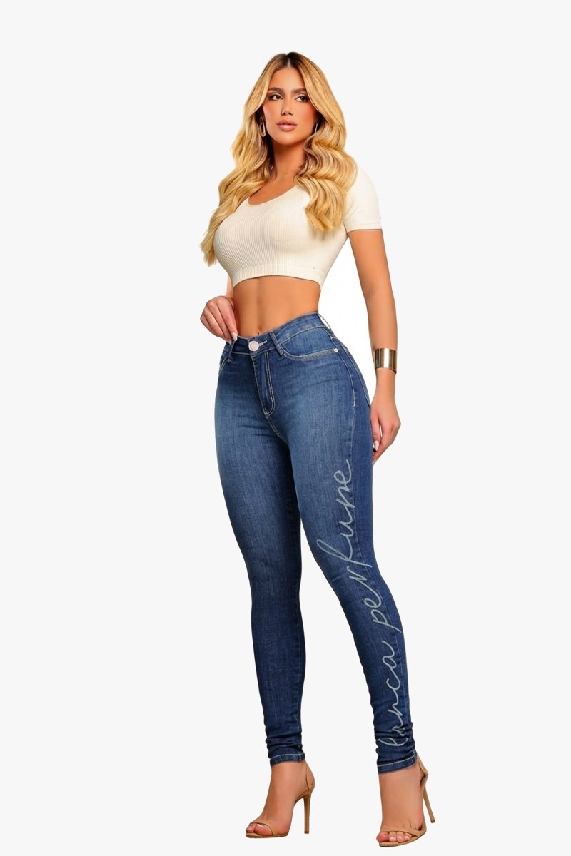Calça Jeans Stone Lança Perfume
