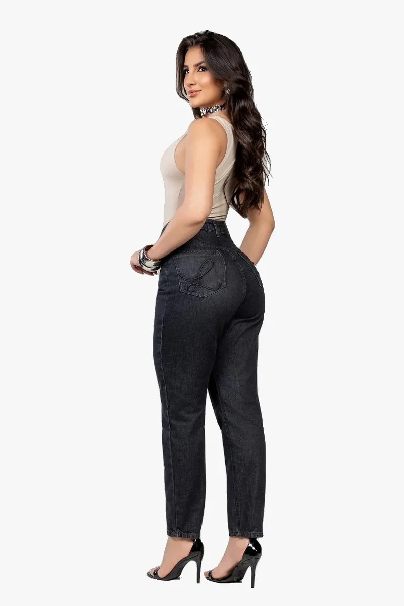 Calça 100% Algodão Preta
